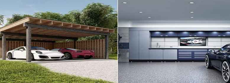 Perbedaan Garasi dan Carport