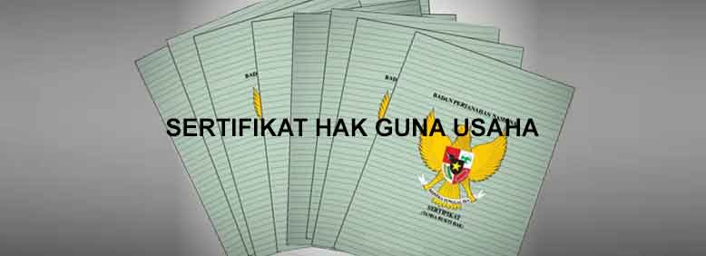Apa Itu Sertifikat Hak Guna Usaha