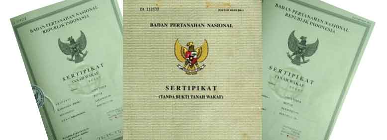 Apa Itu Sertifikat Tanah Wakaf