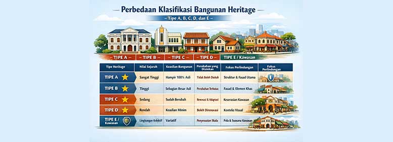 Klasifikasi Bangunan Heritage