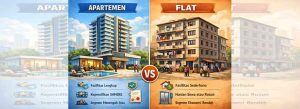 Perbedaan Apartemen dan Flat