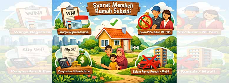 Syarat Membeli Rumah Subsidi