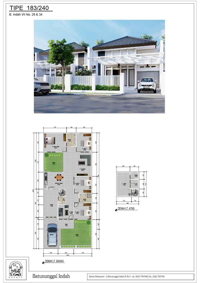 Batununggal Indah VII Tipe 183/240