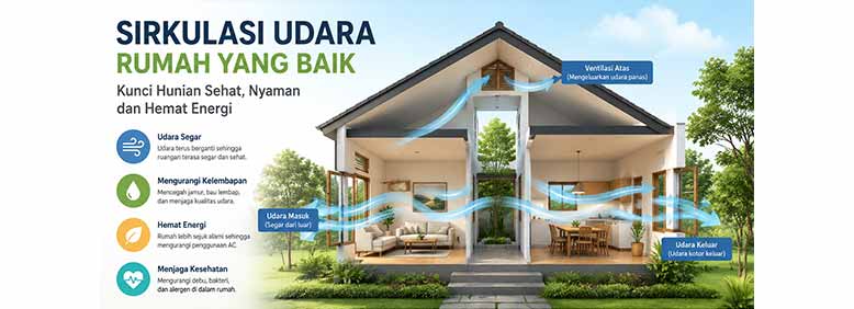 Sirkulasi Udara Rumah yang Baik