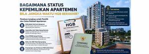 Bagaimana Status Kepemilikan Apartemen Bila Jangka Waktu HGB Berakhir